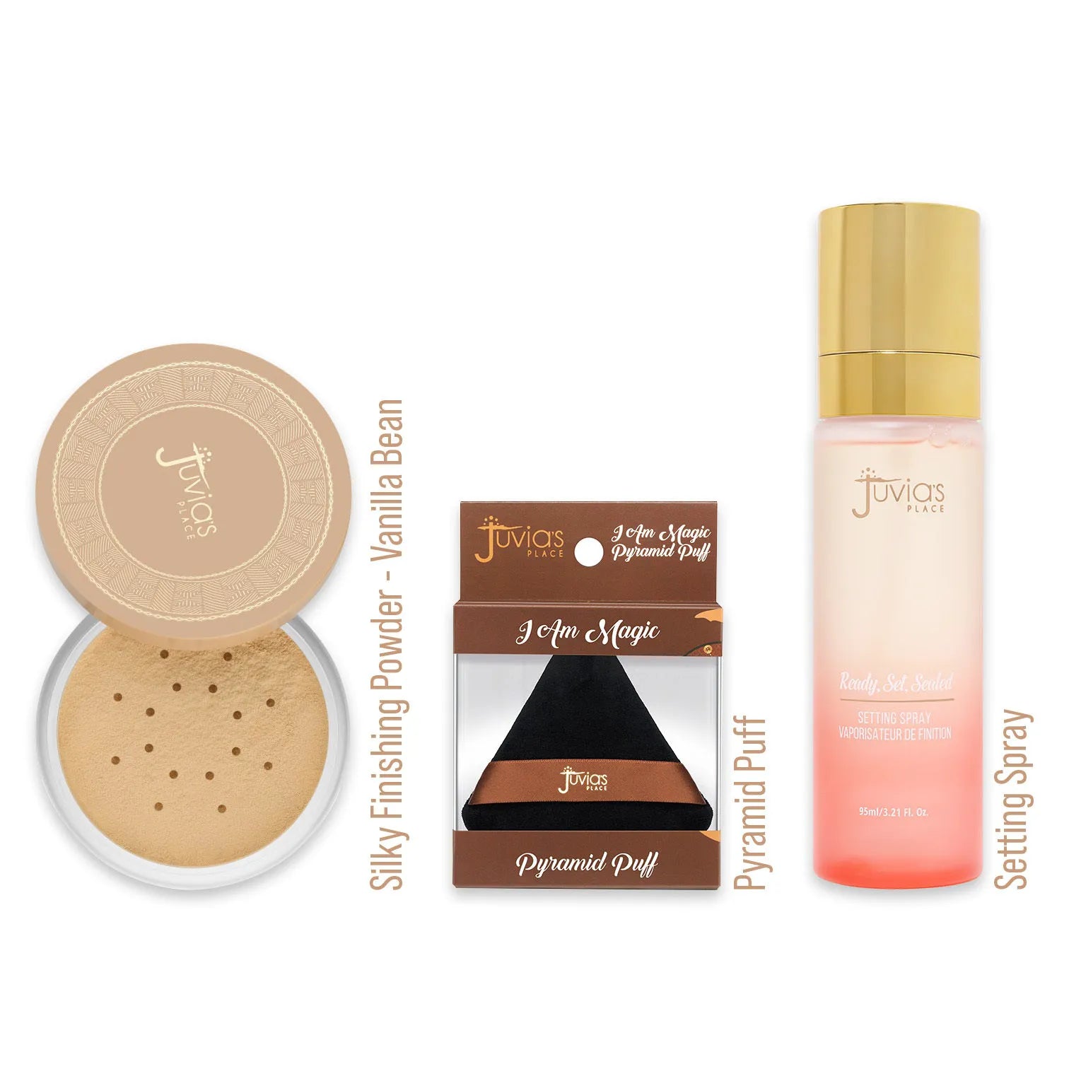 Vanilla Bean + Magic Puffs + Setting Spray