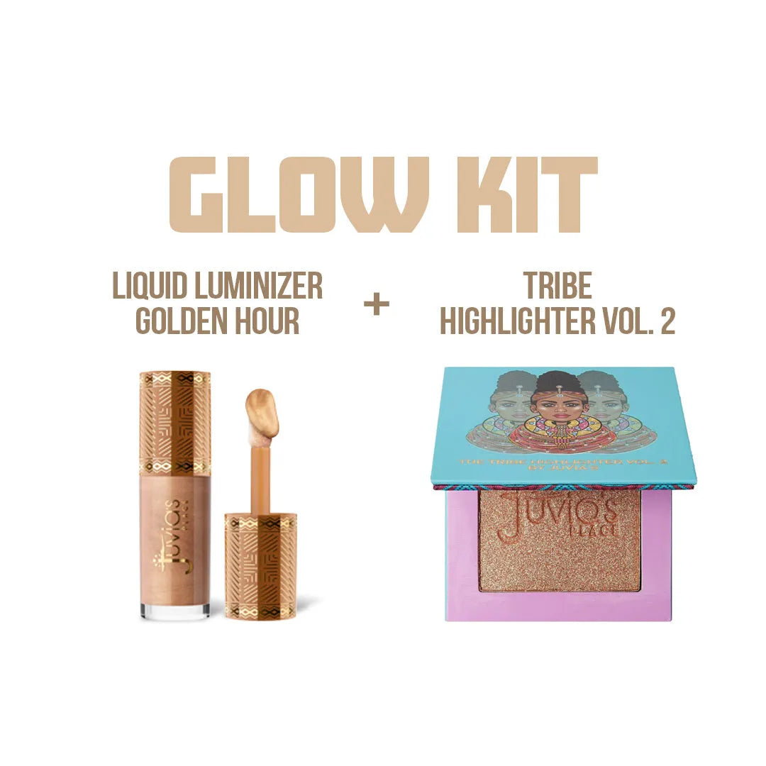 Liquid Luminizer Golden Hour + Tribe Highlighter Volume 2